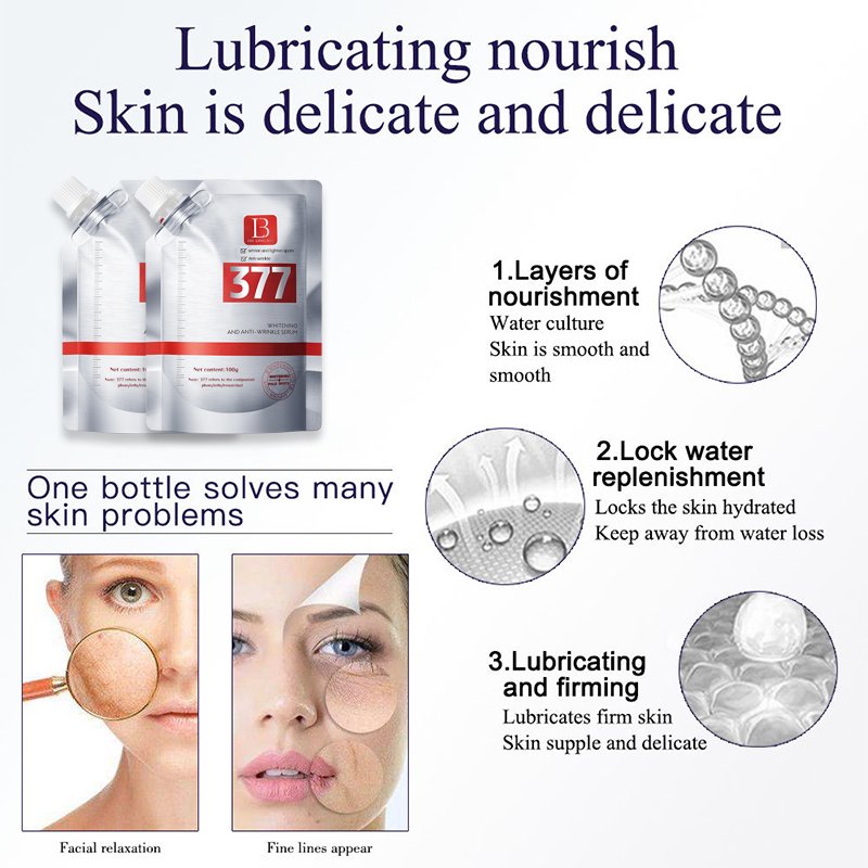 Whitening Face Cream & Lotion Freckle Removing and Wrinkle Resisting Essence Milk Lightens Spots and Tightens Skin