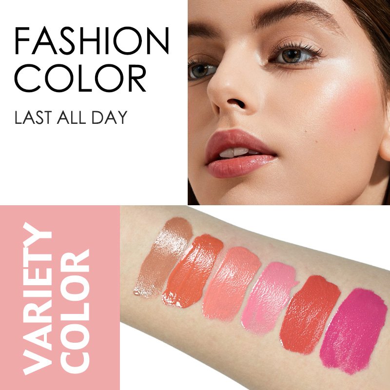 Liquid Blush Wholesale Makeup Blush High Pigment Private Label Pink Cheek Blusher