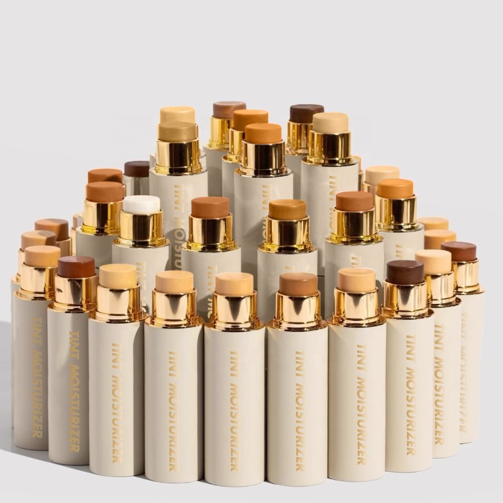 OEM Vegan Waterproof Moisturizer Make up Foundation Balm Wholesale Cosmetics Luxury Foundation Stick