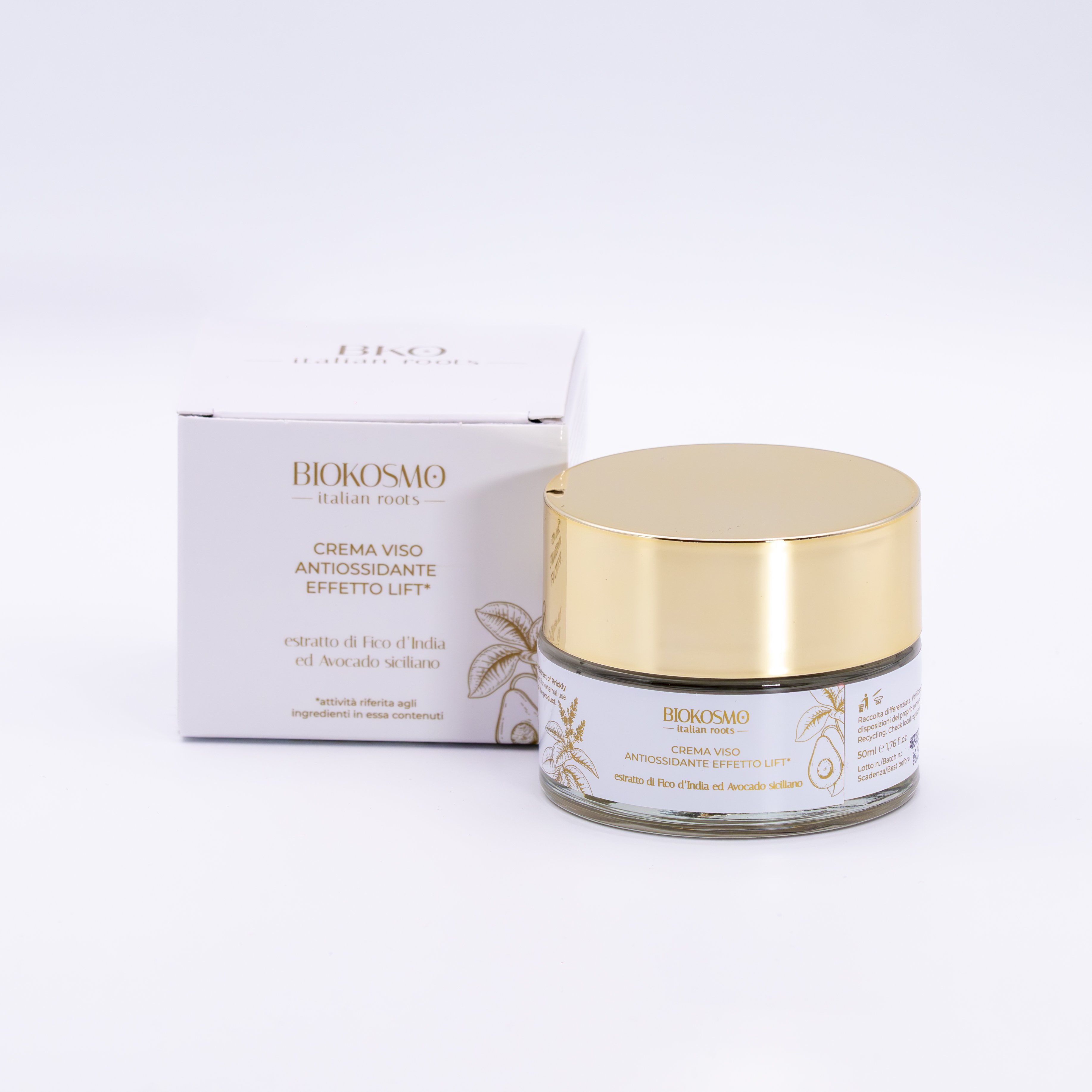 Superior Italian Bio Lifting Face Cream - 50ml Anti-Aging Formula - Reduces Fine Lines and Firms Skin
