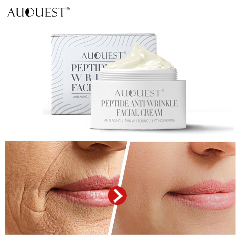 Private Label Korean Hyaluronic Acid Skin Tightening Lifting Moisturizing Anti-aging Wrinkle Remover Beauty Peptides Face Cream