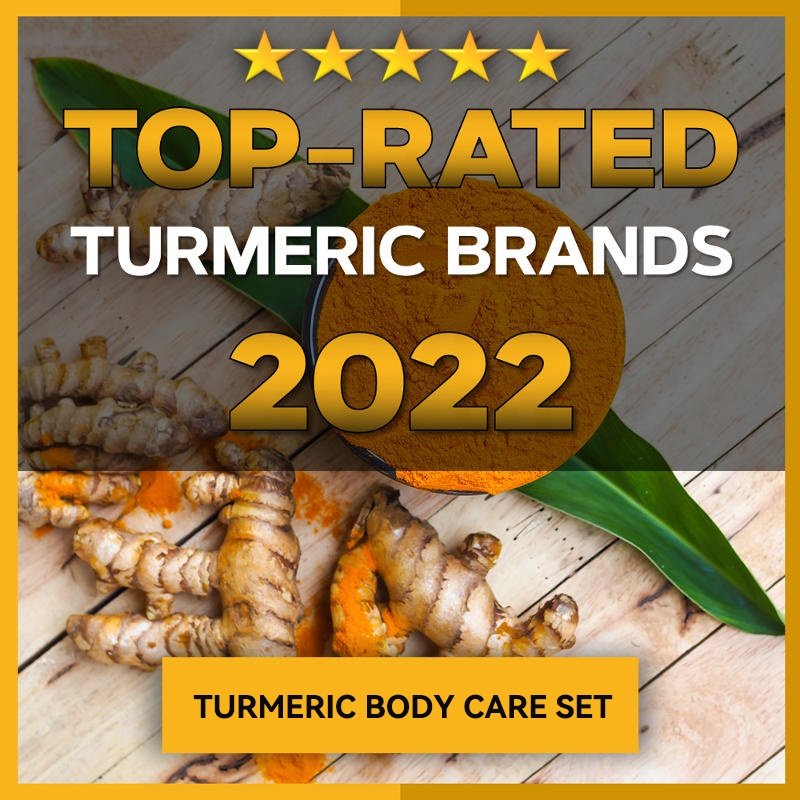 private label whitening acne cosmetic set turmeric soap turmeric serum lotion skin care set