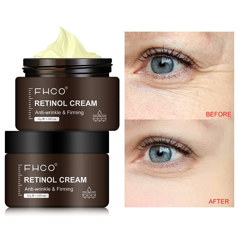 Private Label 30g Moisturizing Anti Aging Retinol Collagen Cream Custom Organic Vegan Anti Aging Moisturizer Retinol Face Cream