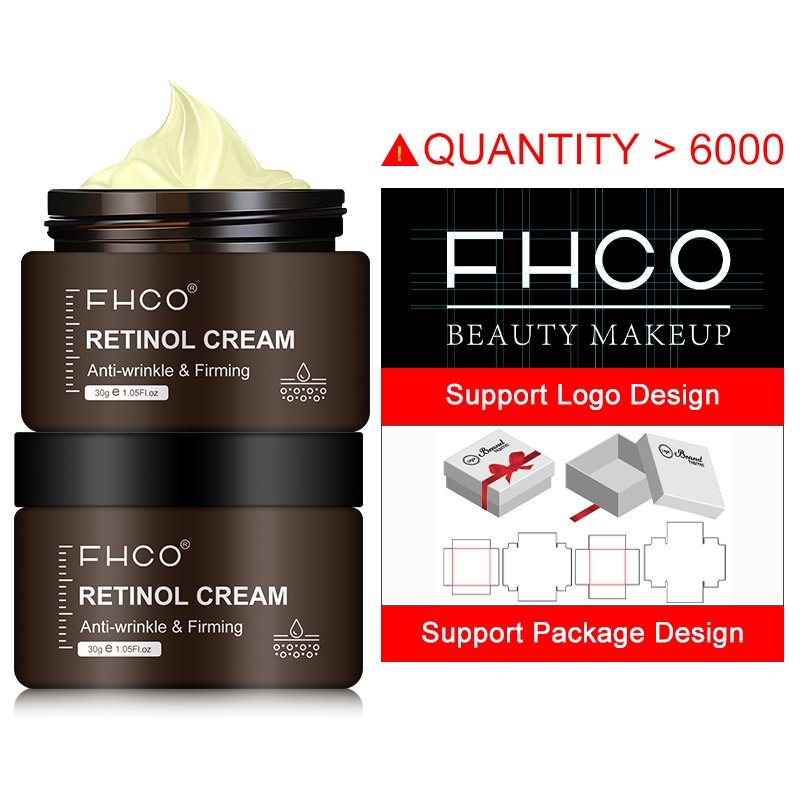 Private Label 30g Moisturizing Anti Aging Retinol Collagen Cream Custom Organic Vegan Anti Aging Moisturizer Retinol Face Cream