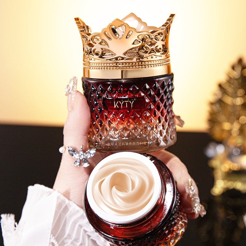 KYTY Private Label Cordyceps Ganoderma Lucidum Face Cream Firming Beauty Skin Care Moisturizing Anti Wrinkle Face Cream