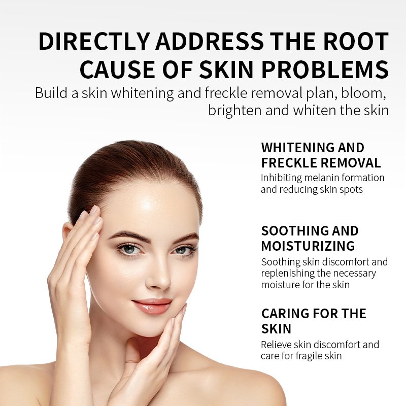 Private Label Facial Cream Skin Whitening Dark Spot Removing Whitening Face Cream