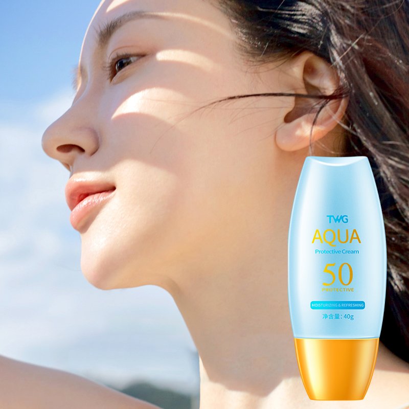 TWG SPF50 Sunblock Cream Moisturizer Whitening Waterproof Skin Protective Face Cream Sunscreen Cream