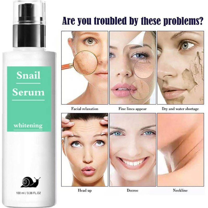 24K Gold Snail Facial Mucin Skin Care Serum Intensive Hydrating for Fine Lines Customized Face Cream & Lotion