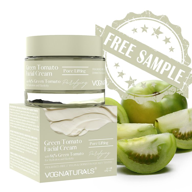 Green Tomato Facial Cream Smooth Moisturizing Delicate Face Cream
