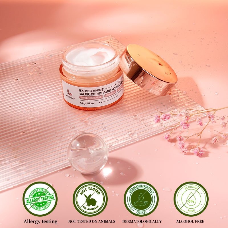 Customized Rejuvenating Moisturising Best Face Cream For Fair Skin Collagen Skin Barrier Cream 5X Ceramide Face Moisturizer