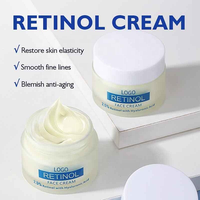 Best Sales Private Label 50g Organic Beauty Skin Care Anti Aging Anti Wrinkle Retinol Face Cream