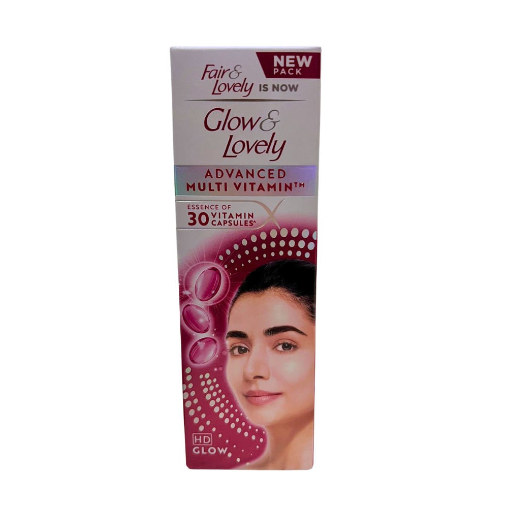 GLOW & LOVELY CREAM (INDIA DOMESTIC) 110GM X 36 ADVANCED MULTIVITAMIN (CAPSULES) Sun Protection Female Adults Face Cream