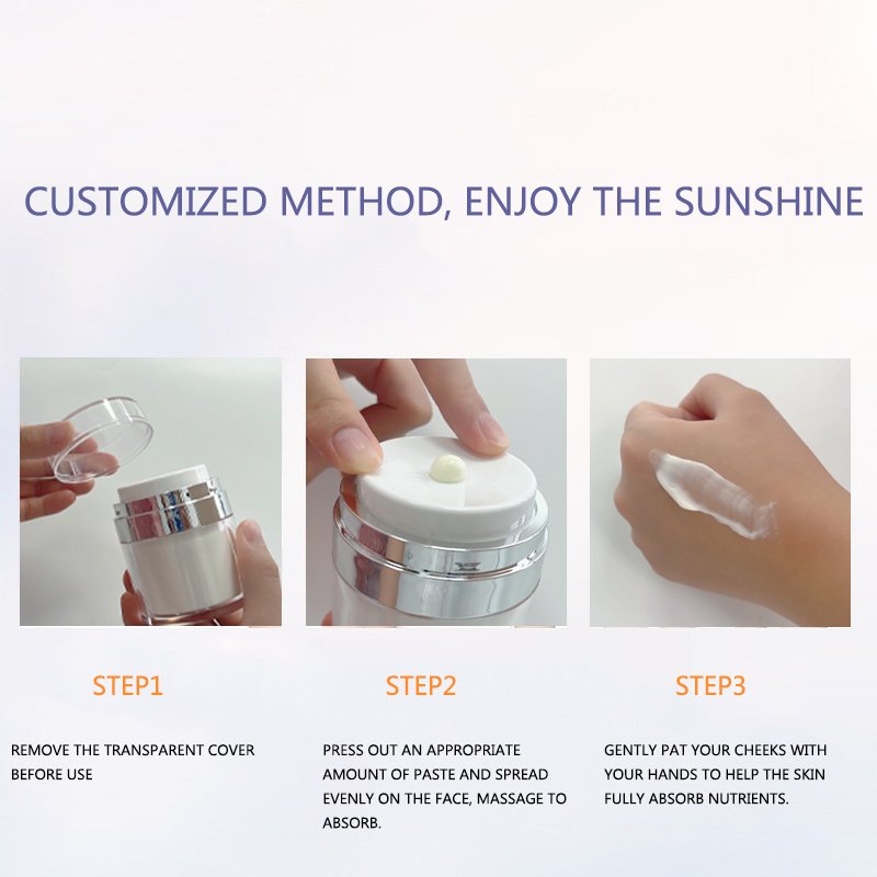 High Quality Facial Cream Skin Care Vitamin C Face Whitening Antiaging Moisturising Face Cream Lotion for Makeup Day Cream