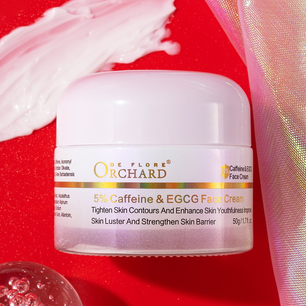 High Quality Repair Face Care Tightening And Strengthen Skin Barrier 5% Caffeine & Egcg Face Cream