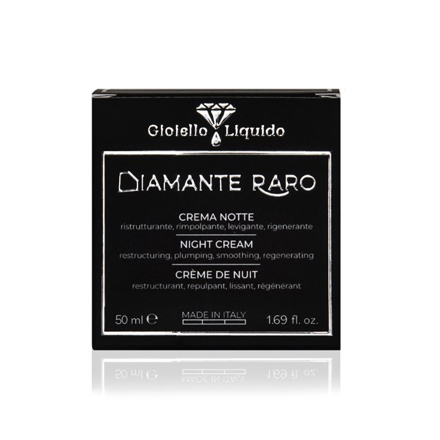 Top Quality Made in Italy Rare Beauty Skincare Antioxidant Restructuring Properties Night Cream Rare Diamond for face 50 ml