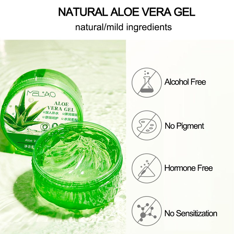 99% Aloe Vera Gel Moisture Face Cream Blackhead Acne Removal Gel Skincare Sleeping Mask Skin Care Product Korean Cosmetics 300g