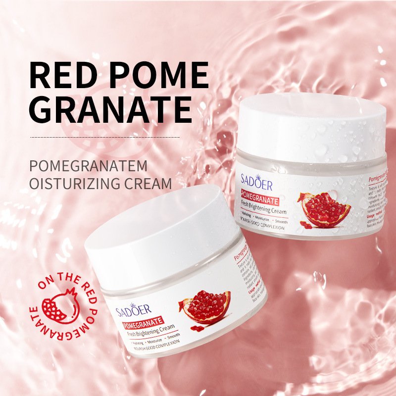 Fast Shipping Pomegranate Fresh Series Moisturizing Face Cream Cleanser Essence Eye Cream Skin Care Set