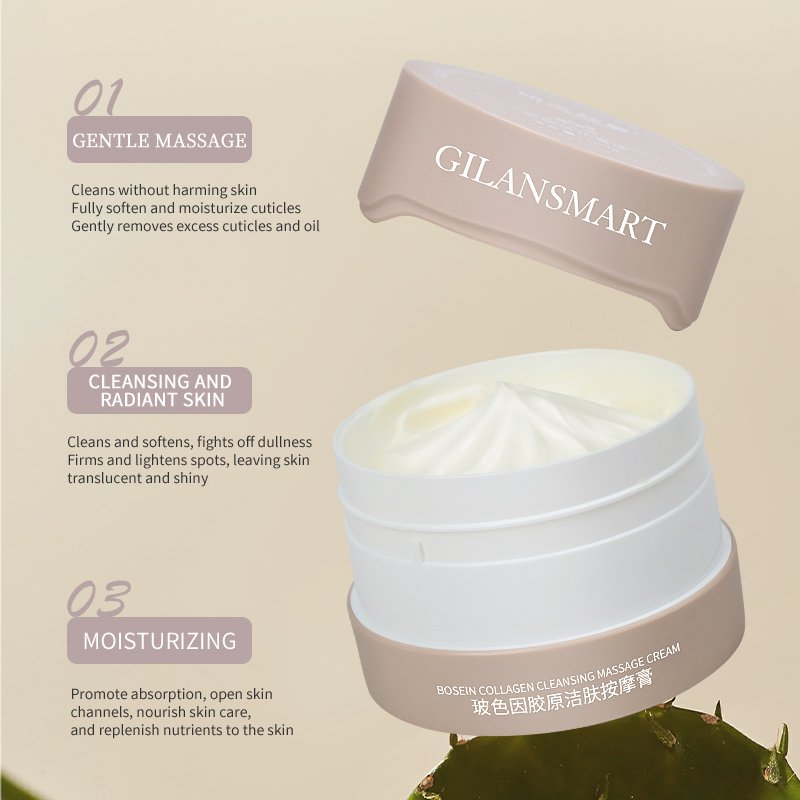 Skin Care Private Label Natural Organic Anti Aging Brightening Moisturizer deep cleansing Massage Face Cream For Dry Skin
