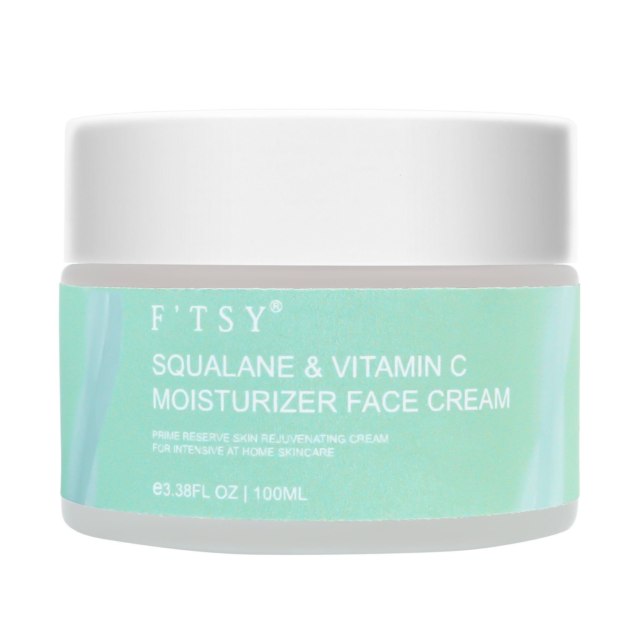 Moisture Face Cream Skin Care Whitening Facial Cream Private Label Vegan Organic Moisturizing Squalane&Vitamin C Face Cream