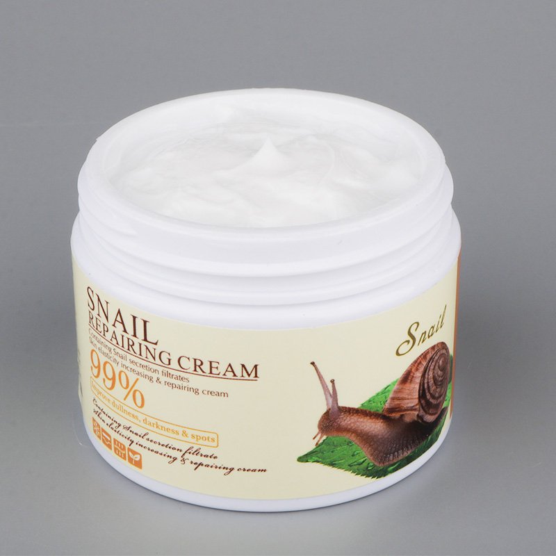 Wholesale Private Label Glycerin Snail Serum Cream Collagen Whitening Snail Cream