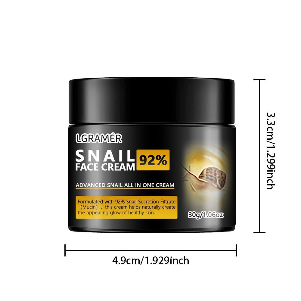 Wholesale face care products snail face cream facial gently moisturizes cream