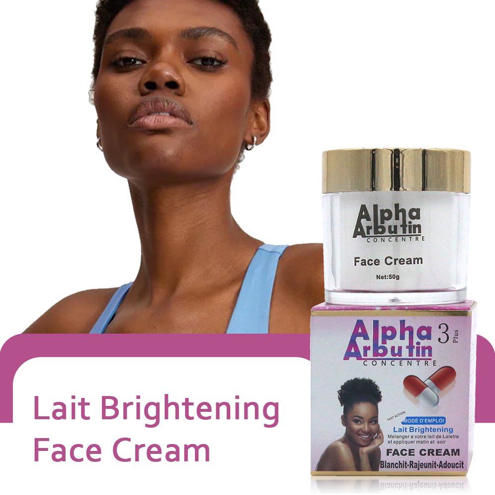 Alpha Arbutin Face Cream Private Label Bightening Moisturizing Whitening Cream for the Face