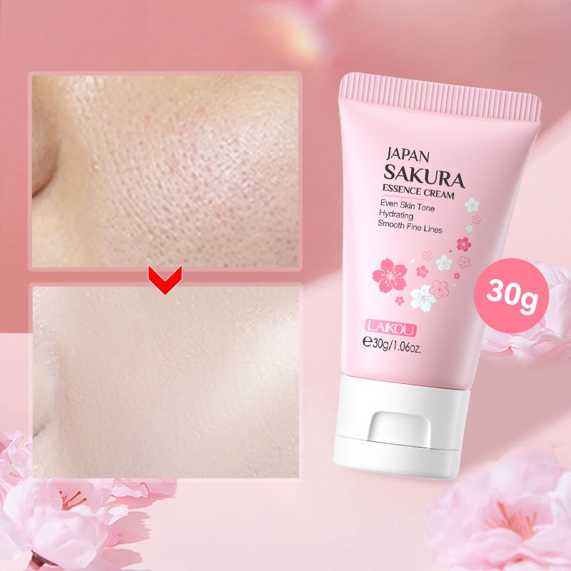 Sakura Organic Whitening Moisturizing Anti Freckle Day And Night Cream Skin Whitening Face Cream