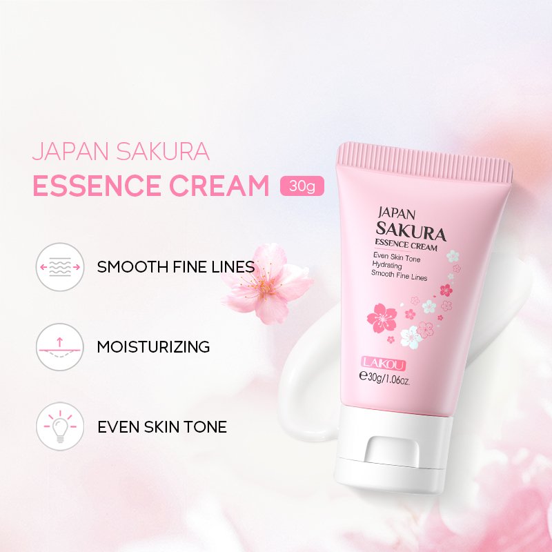 Sakura Organic Whitening Moisturizing Anti Freckle Day And Night Cream Skin Whitening Face Cream