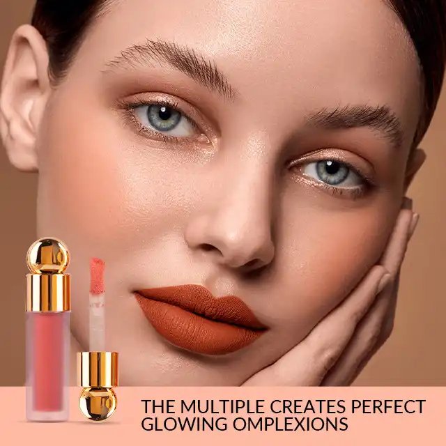 Wholesale customizable makeup liquid powder blusher waterproof makeup holding high-quality face cream facial cosmetics