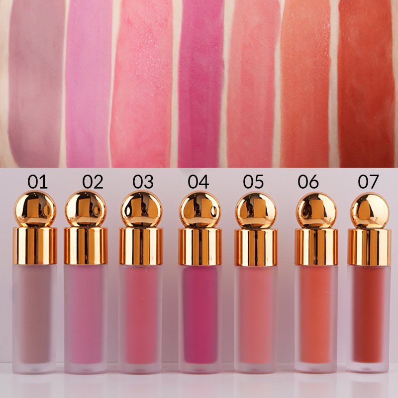 Wholesale customizable makeup liquid powder blusher waterproof makeup holding high-quality face cream facial cosmetics