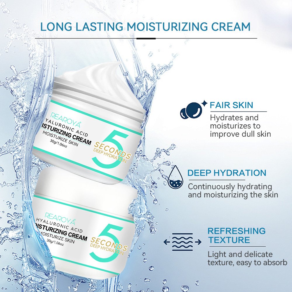 Whitening Face Cream Hyaluronic Acid Lightening Cream Day and Night 5 Seconds Face Cream