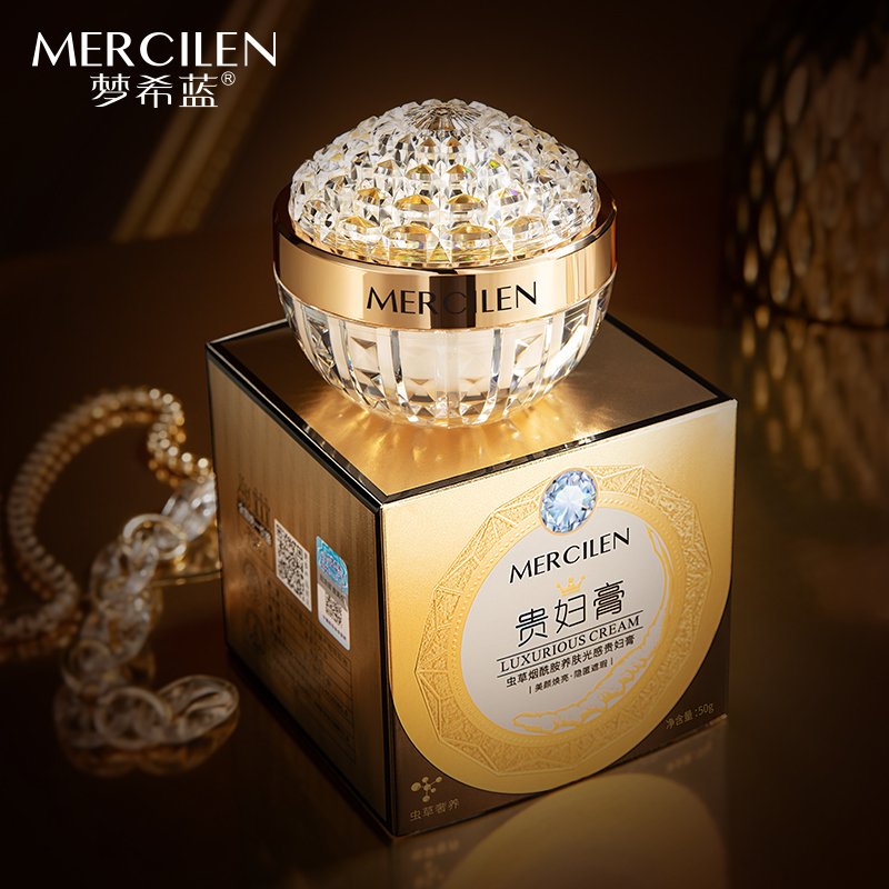 factory price Cordyceps sinensis nicotinamide skin nourishing light sensitive lady cream