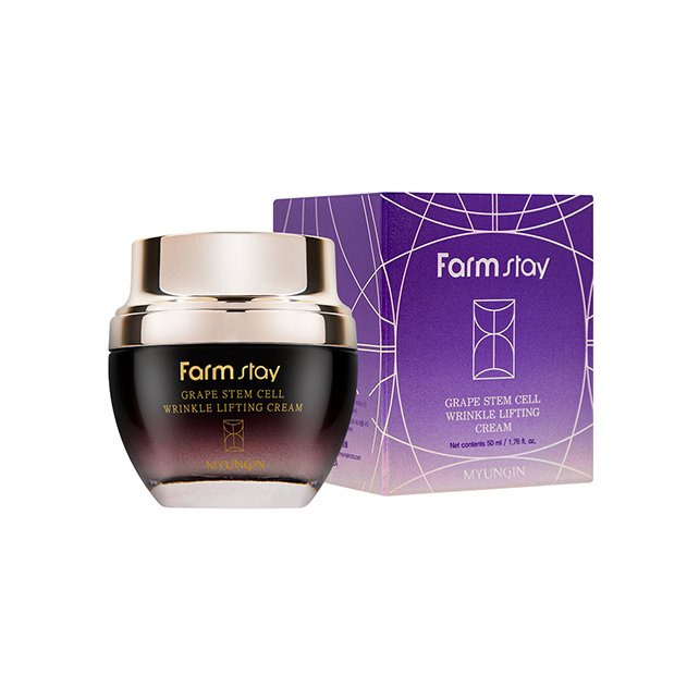 Wholesale High Quality Top Selling Nourishing Tightening Firming Farmstay Grape Stem Cell Wrinkle Lifting Face Cream