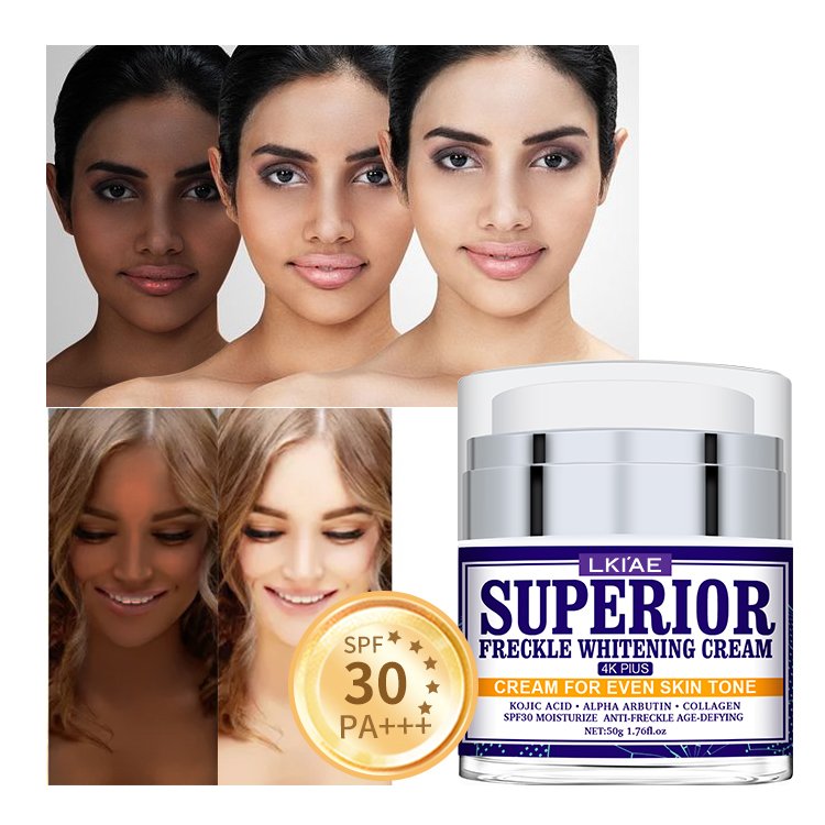 Private Label United States Remove Dark Spots Freckle removal Whitening Anti Aging Face Cream for Black skin