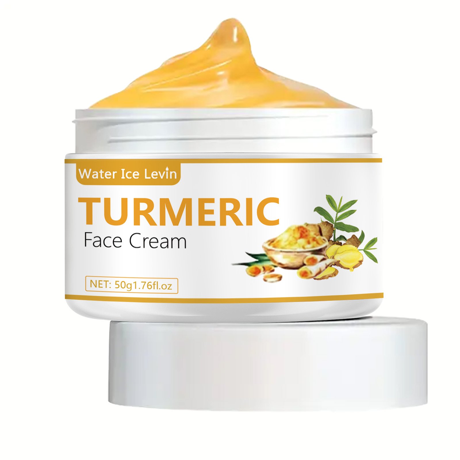 Turmeric moisturizing cream Soothing and moisturizing Vitamin C Turmeric anti-aging face cream 50g