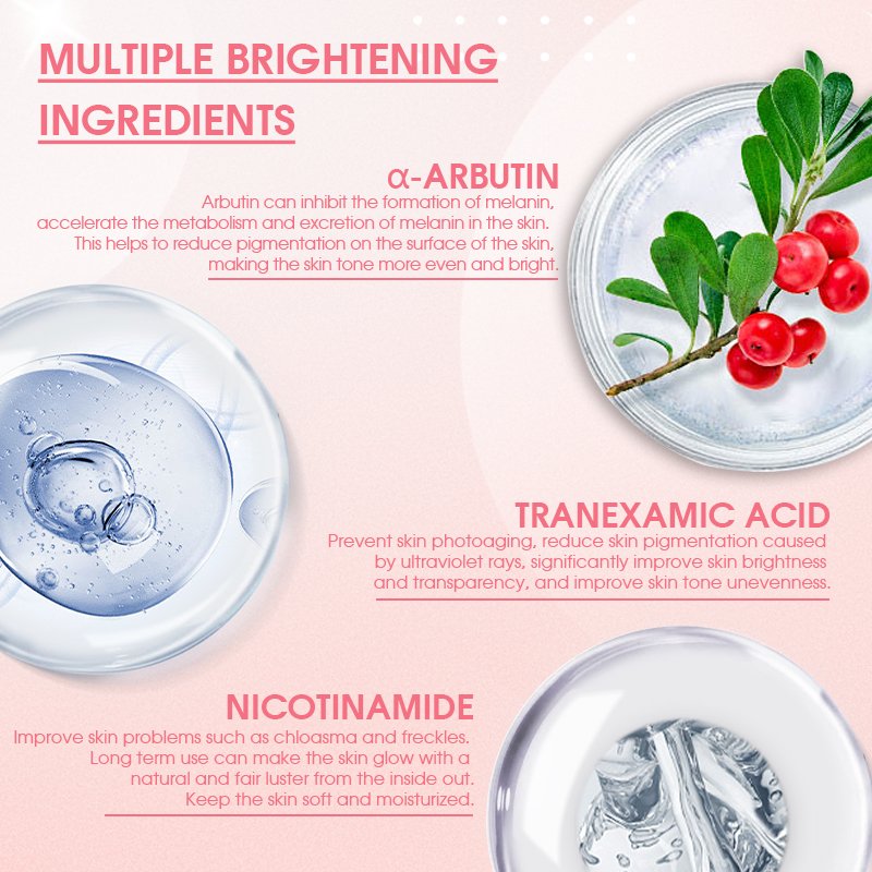 Moisturizer Face Cream Private Label Cruelty-free Hydrating Antioxidant and Squalane & Arbutin Face Cream for Dry Skin Whitening
