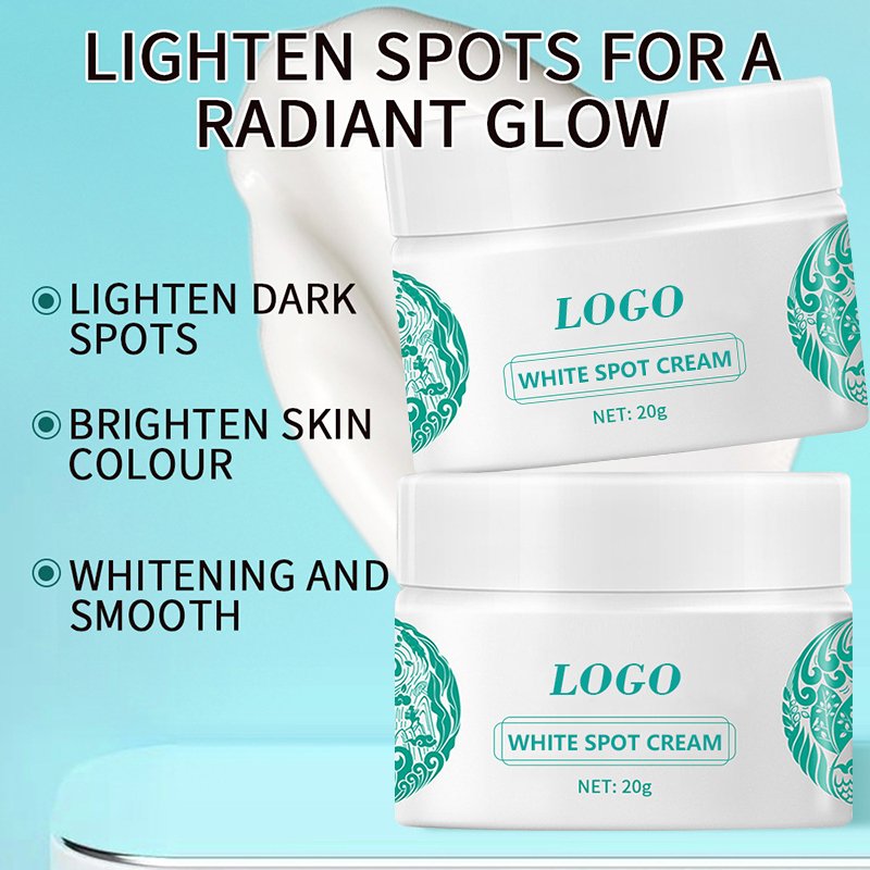 Customized Fade dark spot Lighten skin tone Whitening and smooth facial cream container whitening herbal face cream