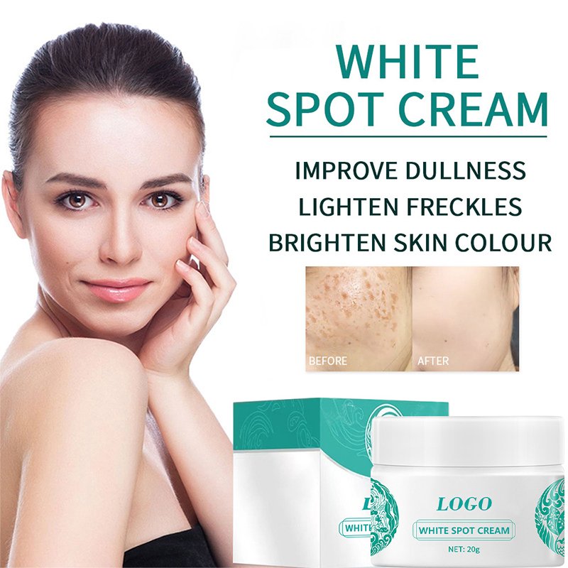 Customized Fade dark spot Lighten skin tone Whitening and smooth facial cream container whitening herbal face cream