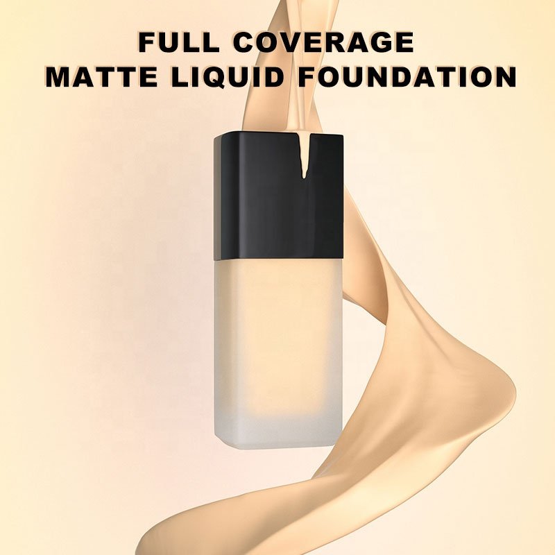 OCHAIN Top Ranking Low Moq Wholesale Waterproof Vegan Organic Cosmetics Full Coverage Face Makeup Liquid Foundation