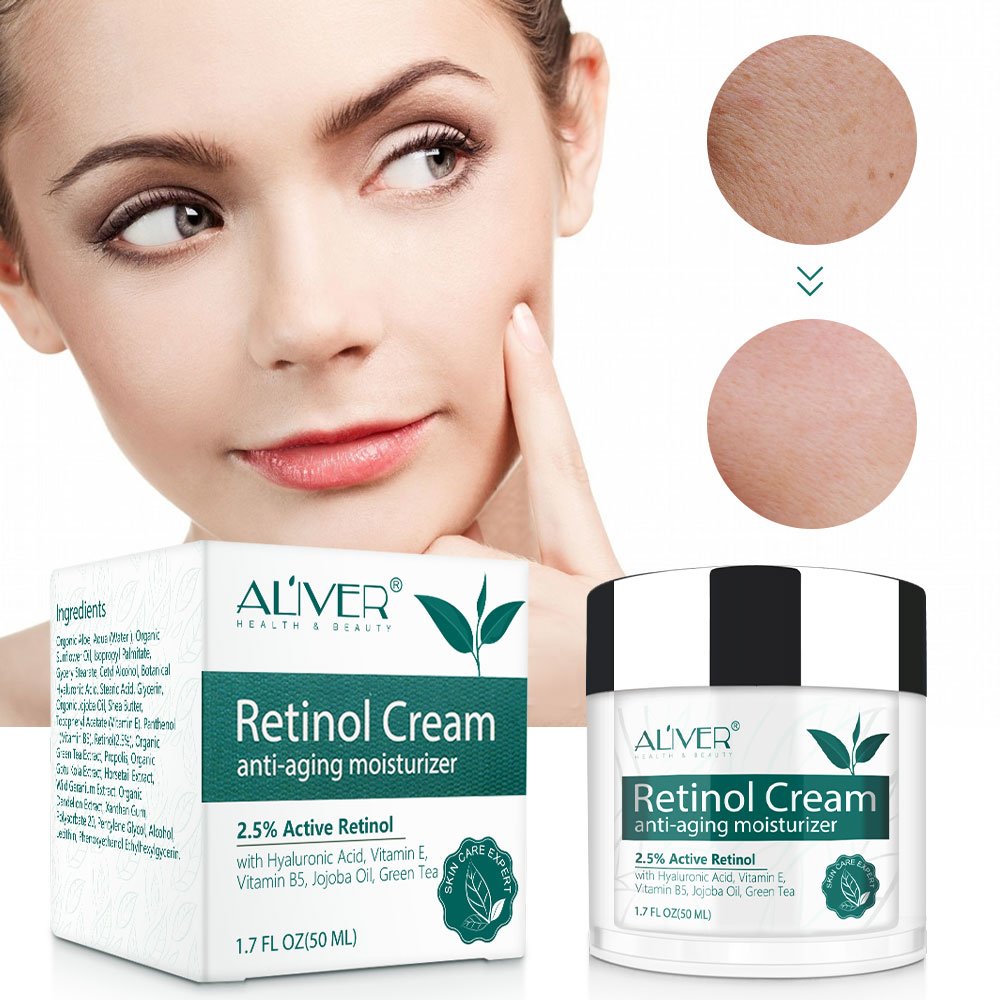 OEM Private Label Anti Aging Facial Cream Skin Care Anti Spot Whitening Moisturizing Retinol Face Cream
