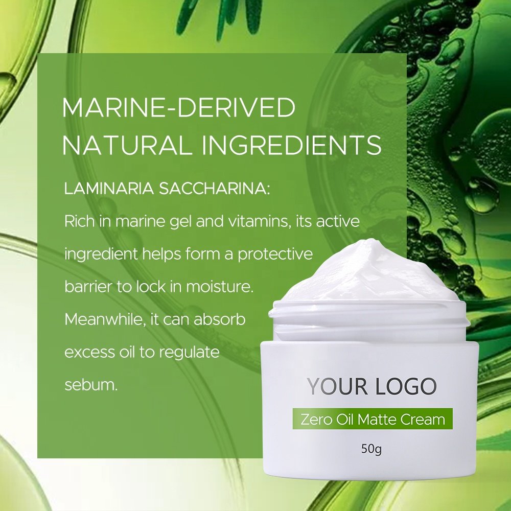 Private Label Oil Control Moisturizing Skin Care Firming Smooth Wrinkles Zero Oil Matte Face Cream