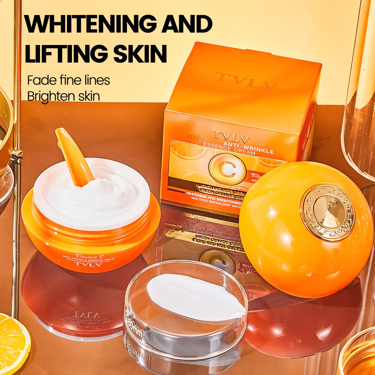 Wholesale Niacinamide Vitamin C Face Cream Anti-Wrinkle Anti-aging Brightening Whitening Daily Moisturizing Repairing Cream 50g