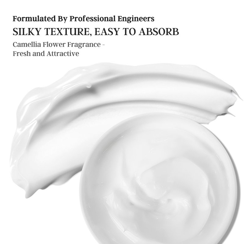Wholesale Facial Cream Product Cruelty-free Moisturizing & Firming and Hyaluronic acid & Camellia Face Cream for Ladies