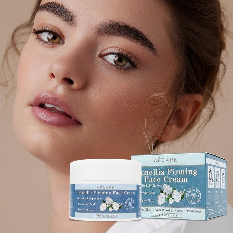 Wholesale Facial Cream Product Cruelty-free Moisturizing & Firming and Hyaluronic acid & Camellia Face Cream for Ladies