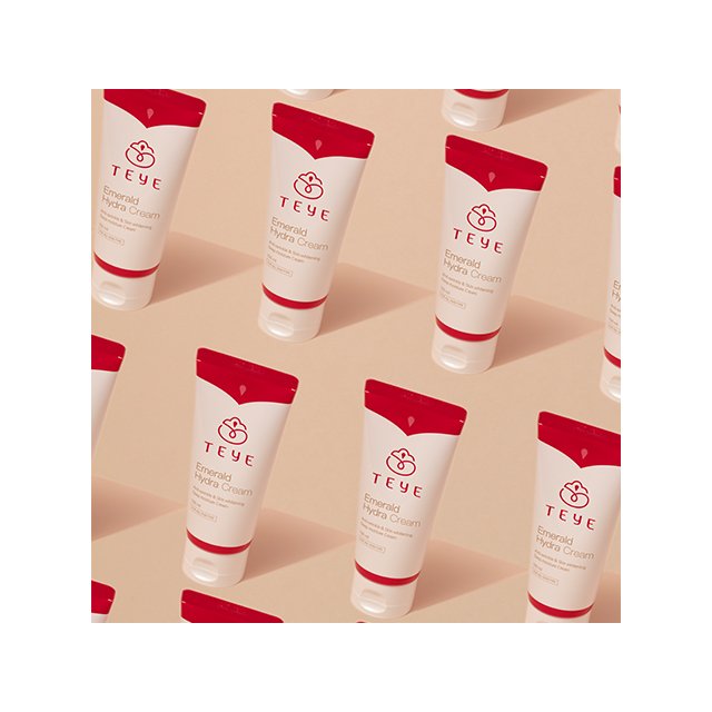 Hot Sale Anti-wrinkle Whitening Deep Moisturizing Facial Skincare Face Cream TEYE Emerald Hydra Cream