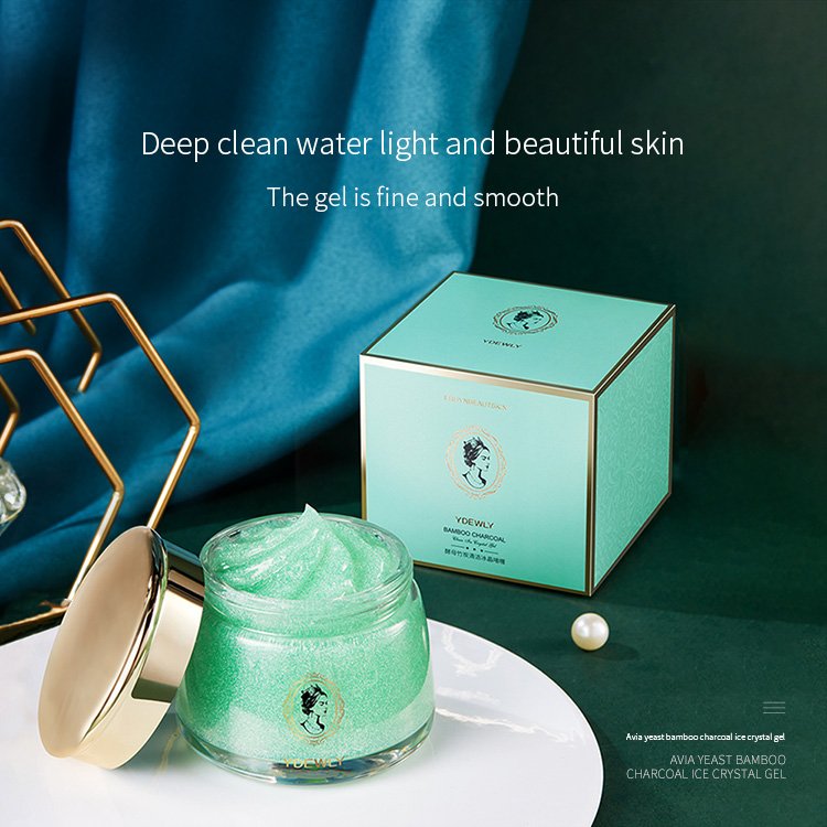 OEM YDEWLY private label Yeast Bamboo Charcoal Ice Crystal Gel repair dry skin moistureskin care face cream