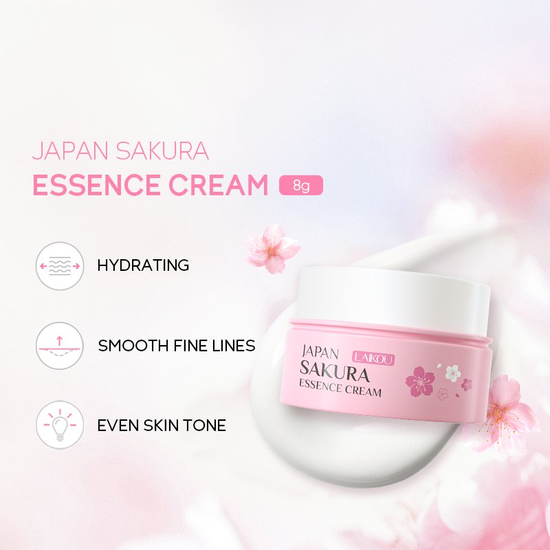 Ecofriendly Natural Ingredients Sakura Vitamin C Whitening Face Cream