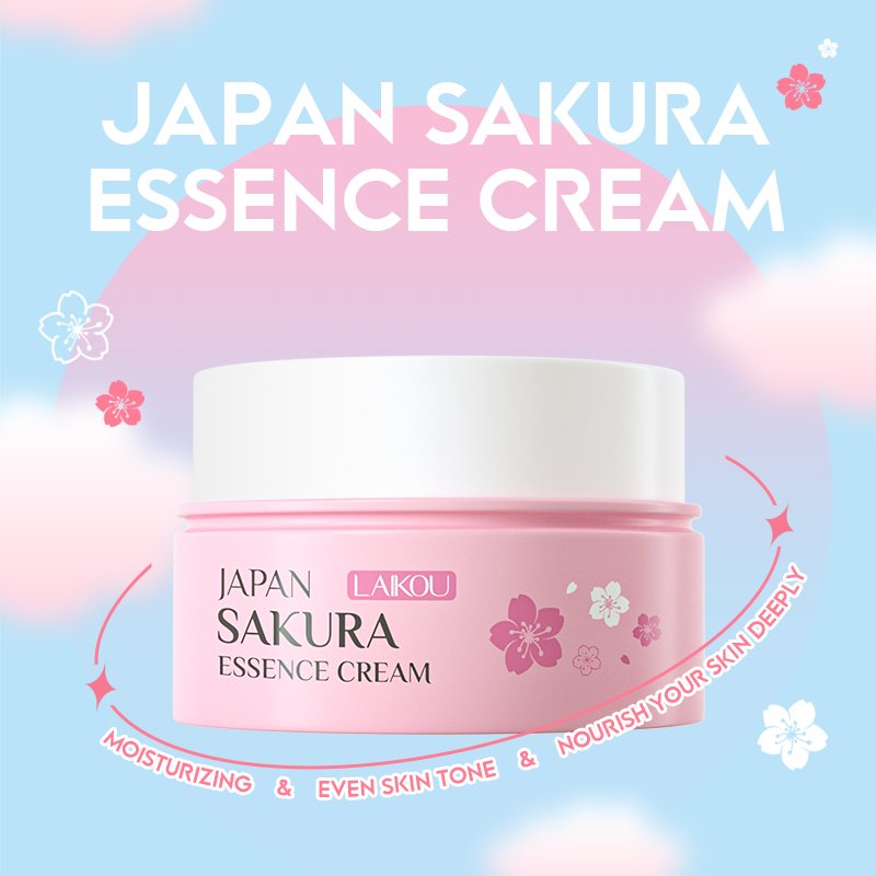 Ecofriendly Natural Ingredients Sakura Vitamin C Whitening Face Cream