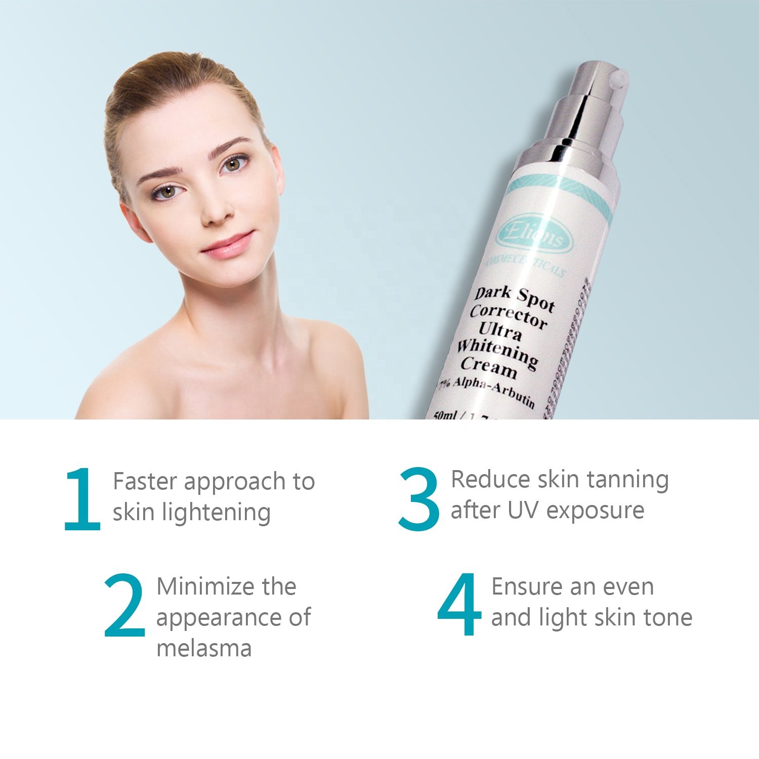 Private Label 7% Arbutin Whitening Body Cream Dark Spot Removal for Black Skin Face Cream & Lotion