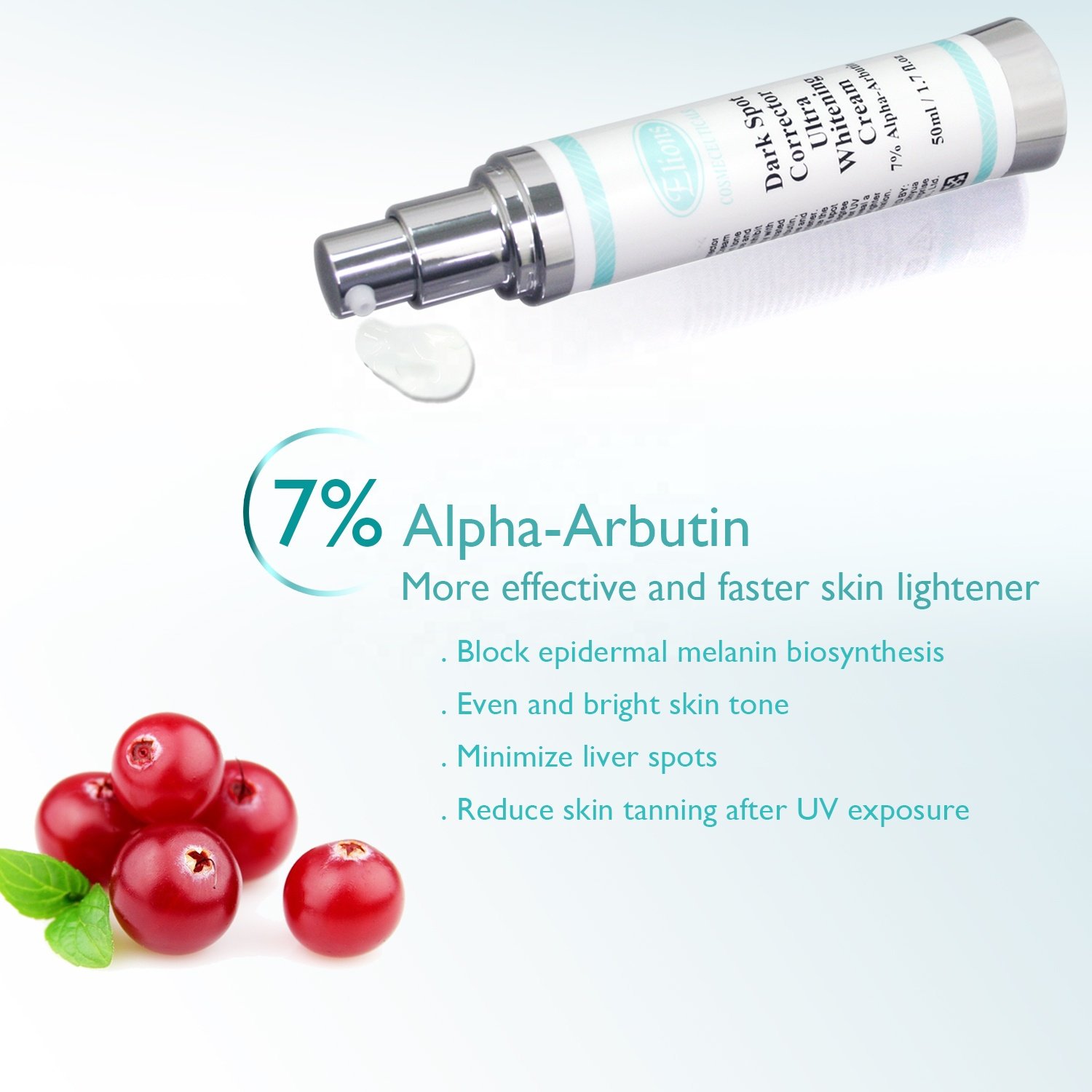 Private Label 7% Arbutin Whitening Body Cream Dark Spot Removal for Black Skin Face Cream & Lotion
